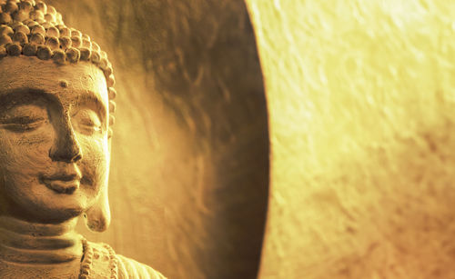 Close-up of statue