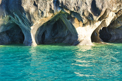 Beautiful view of marble cathedral