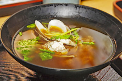 Close-up of food in bowl