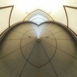 Low angle view of ceiling