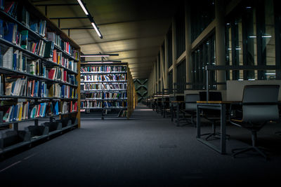Empty library