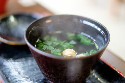 Close-up of food in bowl