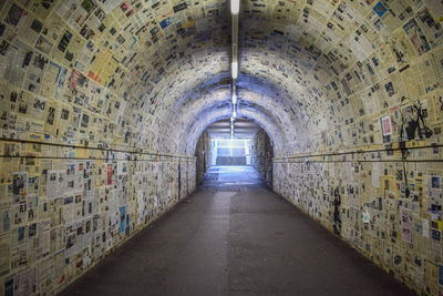 Corridor of building