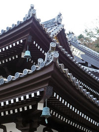 Low angle view of building against sky