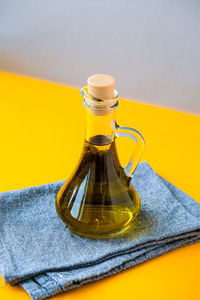 Close-up of drink on table