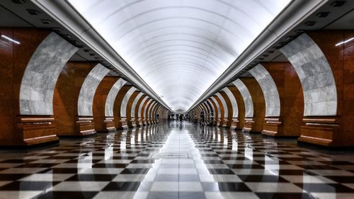 Corridor of building