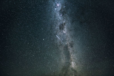 Low angle view of stars in sky