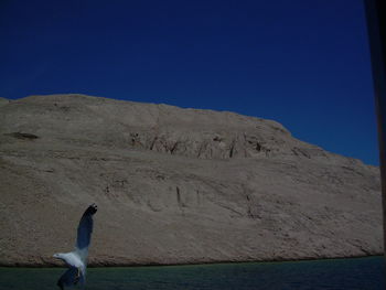 View of calm blue sea