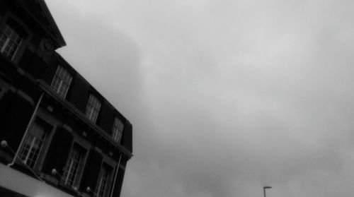 Low angle view of building against sky