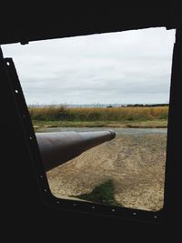 Road passing through landscape