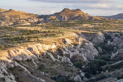 High angle view of landscape