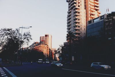 Buildings in city against sky