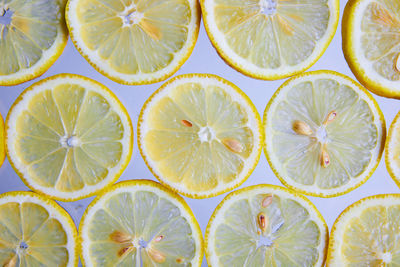 Full frame shot of lemons