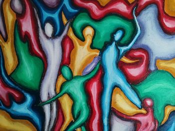 Full frame shot of multi colored candies