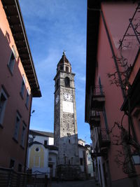Low angle view of building against sky