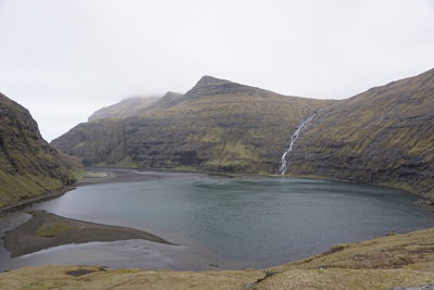 Scenic view of mountains