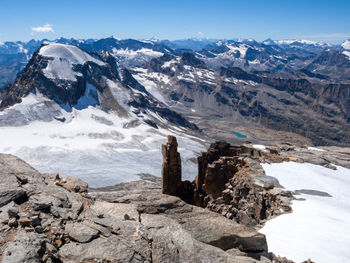 Gran paradiso national park in italian alps