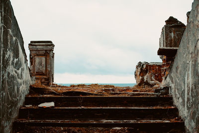 Old building against sky