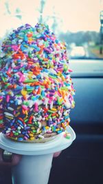 Close-up of multi colored sky