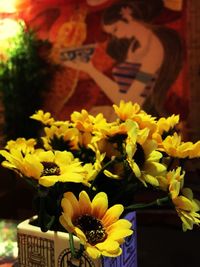 Close-up of yellow flower