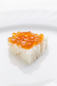 Close-up of cake on plate
