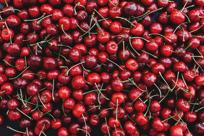 Full frame shot of red berries