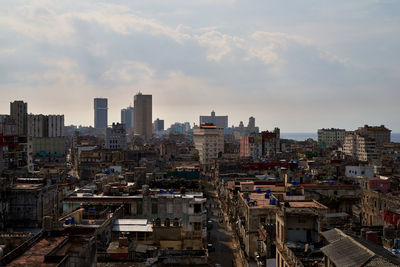 Cityscape against sky