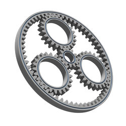Low angle view of wheel