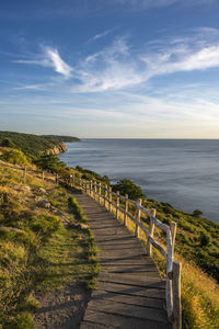 The danish tourist attraction hammershus castle ruin, bornholm, denmark