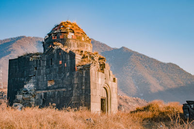 View of old church against sky