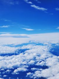 Low angle view of clouds in sky