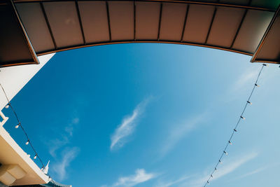 Low angle view of building against sky