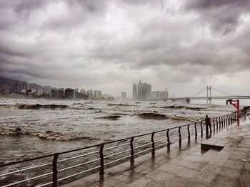 View of city at waterfront