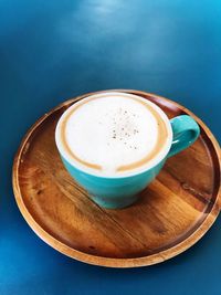 Close-up of coffee on table