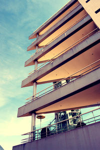 Low angle view of building against sky