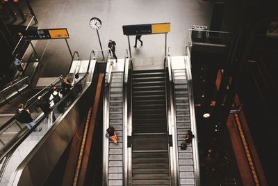 Underground subway station