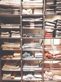 Full frame shot of food in store