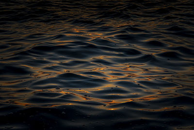 Full frame shot of rippled water