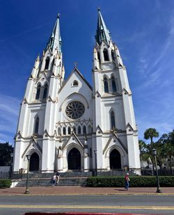 Low angle view of church