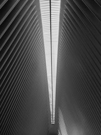 Low angle view of skylight