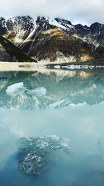 Tasman glacier lake