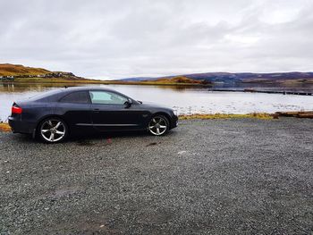 Car against sky