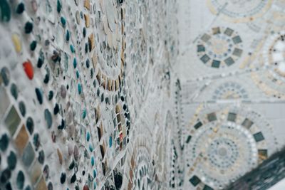 Full frame shot of patterned wall