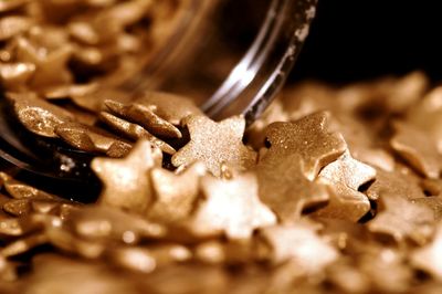 Close-up of christmas cookies