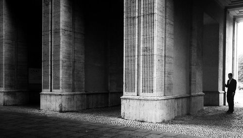Corridor of building