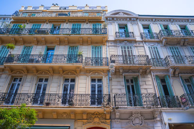 Low angle view of old building