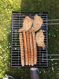 Cooking pan on stove