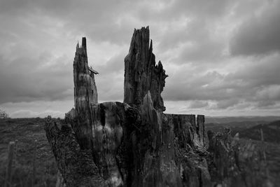 View of rock formations