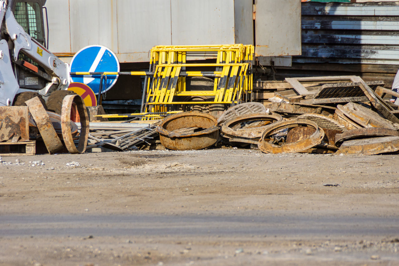 STACK OF CONSTRUCTION SITE