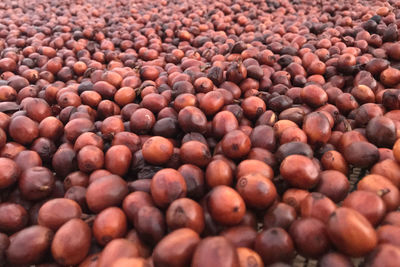 Full frame shot of fruits